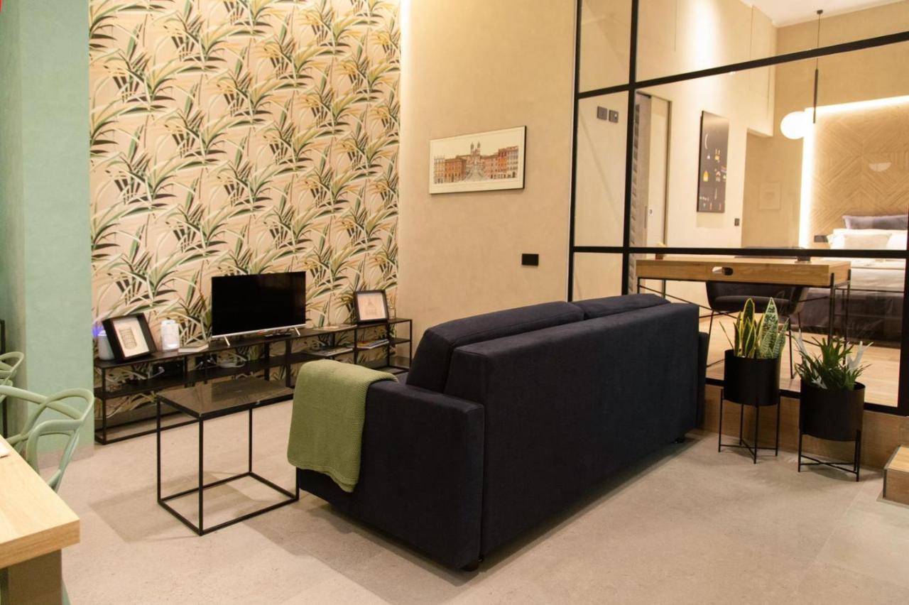 דירות רומא Loft Bianca Mano מראה חיצוני תמונה